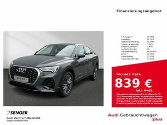 audi q3 sportback 35 tdi digitales cockpit kamera