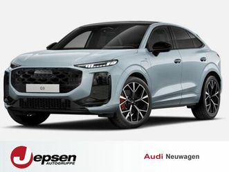 audi q3 sportback e-hybrid s tr. led pano hud 20 acc
