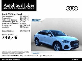 audi q3 sportback s line 40 tfsi quattro s tronic