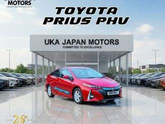 2019 toyota prius hatchback petrol parallel phev automatic