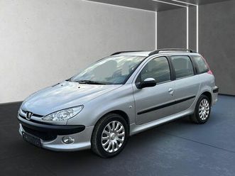 peugeot 206 sw grand filou*1.6 hdi*erste hand*tüv*02/27