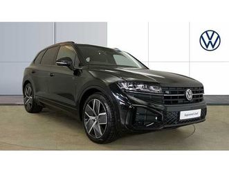 volkswagen touareg - 3.0 v6 tdi 4motion 286 black edition 5dr tip auto