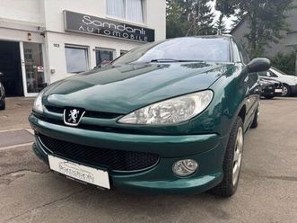peugeot 206 cc roland garros 110*gepflegt*2.hand*leder
