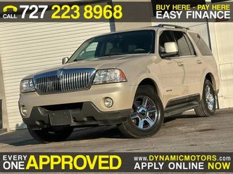 2005 lincoln aviator luxury sport utility 4d