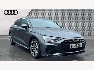 1.5 tfsi 35 s line sportback s tronic euro 6 (start/stop) 5dr