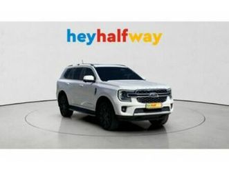 2023 ford everest 3.0d v6 platinum awd auto
