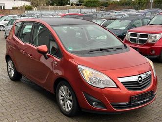 opel meriva b 1.hand - automatik - panorama - 2x pdc