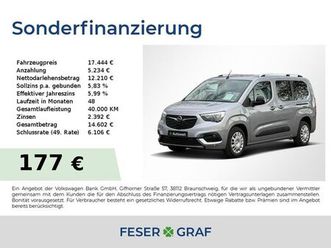 opel combo life 1.2 turbo elegance automatik sitzheiz