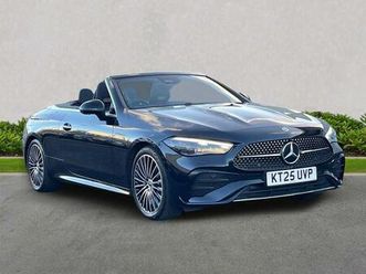 2.0 cle300h mhev amg line (premium) cabriolet g-tronic+ 4matic euro 6 (start/stop) 2dr