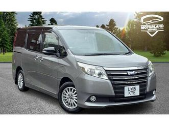 toyota noah 1.8l hybrid auto 7 seats 5 dr