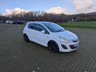 2012 vauxhall corsa 1.3 cdti ecoflex limited edition 5dr hatchback diesel manual