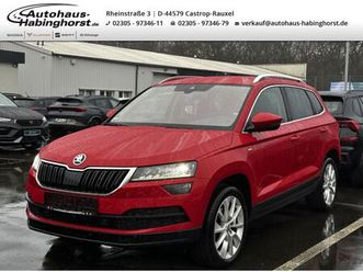 skoda karoq 1.5 tsi dsg clever ahk acc led shz alu
