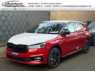 skoda fabia iv 1.5 tsi dsg monte carlo acc led pdc sma