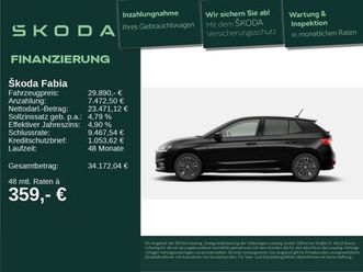 skoda fabia balance 1,0 tsi 85 kw nav shz r.-kam