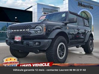 ford bronco badlands advanced 4p 4x4 tout compris hors homologation 4500e