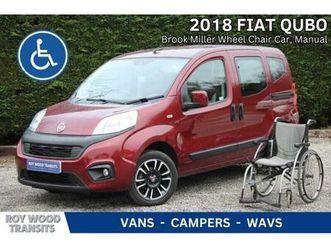 2018 fiat qubo lounge - brook miller wheelchair access car - low miles wav petrol manual