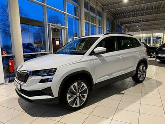 skoda karoq tour ahk allwetter digitales cockpit led s