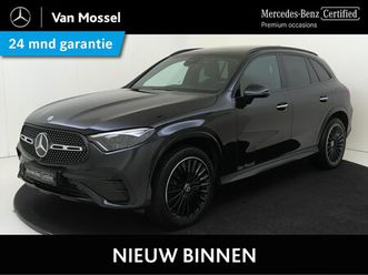 mercedes-benz glc-klasse - 400e 4matic amg line /panoramadak /burmester /memory /hud /360 camera /elek trekhaak