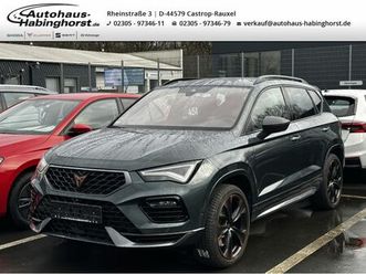 cupra ateca 2.0 tsi dsg 4drive 360° acc ahk shz fullli