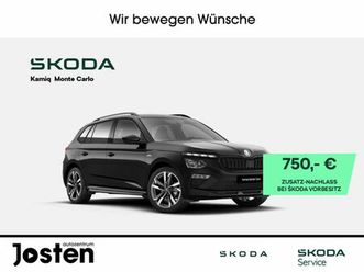 skoda kamiq monte carlo 1.5tsi scc fahrass+ komfort+ w