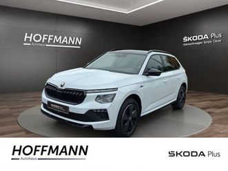 skoda kamiq 1.5 tsi monte carlo dsg ahk+pano+led