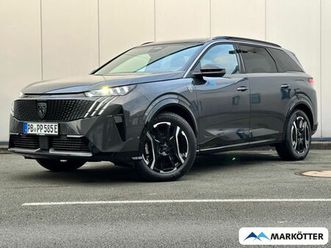 peugeot 5008 elektromotor 210 gt 360°/ahk/pano