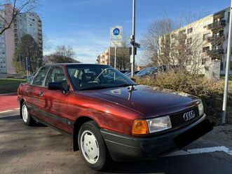audi 80 1.6 turbo diesel – baujahr 1988 – 1. hand – h-kennzeichen