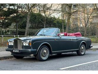 rolls-royce corniche iv convertible