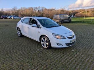 2012 vauxhall astra 2.0 cdti 16v ecoflex sri [165] 5dr hatchback diesel manual