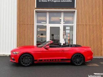 ford mustang cabriolet 2.3 ecoboost 317cv premium sieges chauffants refrigirants son shaker entretien