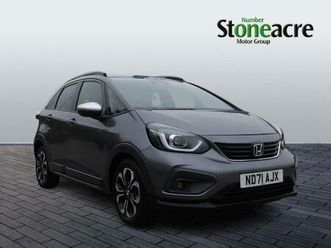 2021 honda jazz 1.5 h i-mmd crosstar ex ecvt euro 6 (start/stop) 5dr hatchback petrol/electric hybrid au...