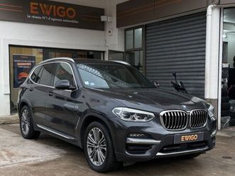bmw x3 (g01) xdrive30e 292 10cv luxury bva8 camera 360 hud sieges electriques chauffants