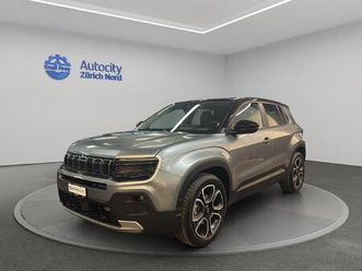 jeep avenger summit: réserver un essai sur route !