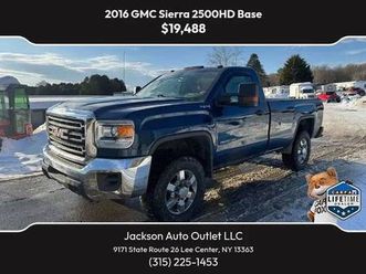 2016 gmc sierra 2500 hd regular cab - financing available!