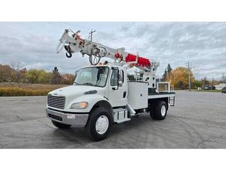 2016 freightliner m2 106 4x4 & terex commander c4047 digger derrick