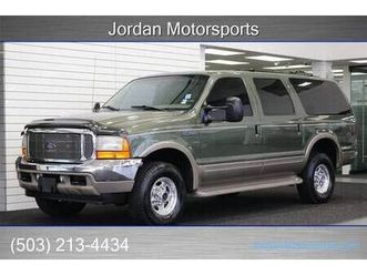 2001 ford excursion limited 4x4 7.3l 0-rust 105k miles 2000 2002 2003