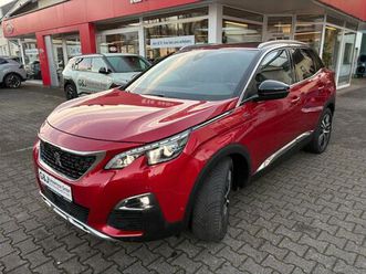 peugeot 3008 allure gt line, automatik, leder, pano