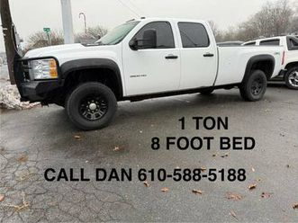 2013 chevy silverado 3500 hd crew 4x4 8 foot bed one owner truck
