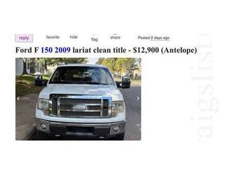 ***fraud*** scam / fraud alert *** 2009 ford f150 ***