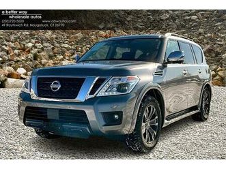 used 2019 nissan armada platinum