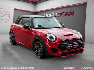 mini cabriolet f57 lci 231 ch john cooper works bva8 finition jcw pro