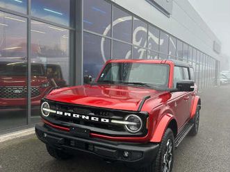 bronco 2.7 v6 outer banks