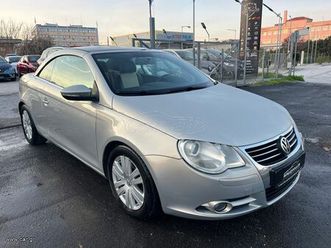 volkswagen eos 2009 βιβλιο service*οροφη*δερμα*κλιμα*16''ζαντεσ
