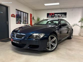 bmw (e63) m6 coupé v10 5.0l 507 ch boite smg7 individual 72990 kms 07/2006