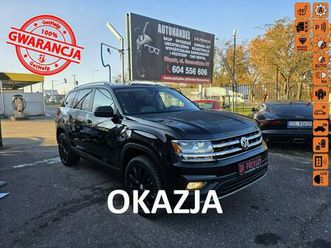 volkswagen atlas 3.6 benzyna 280 km, panorama, 20, full led, skóra, klima, kamera slupsk