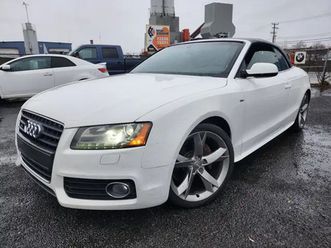 2011 audi a5 sline bas km convertible garantie 1 ans