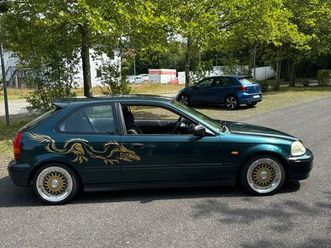 honda civic ej9/tüv/magnaflow/gewindefahrwerk/tuning/kein tausch