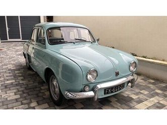 1964 renault dauphine bleu manuel, 3 vitesses conduite à...
