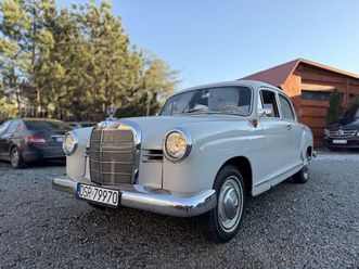 mercedes 180 b (w120) - „ponton” z 1960 roku chmielów • olx.pl