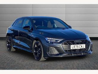 audi a3 40 tfsi e black edition 5dr s tronic hatchback 2025, 7700 miles, £31795 - 33045720 - exchangeandmart.co.uk
